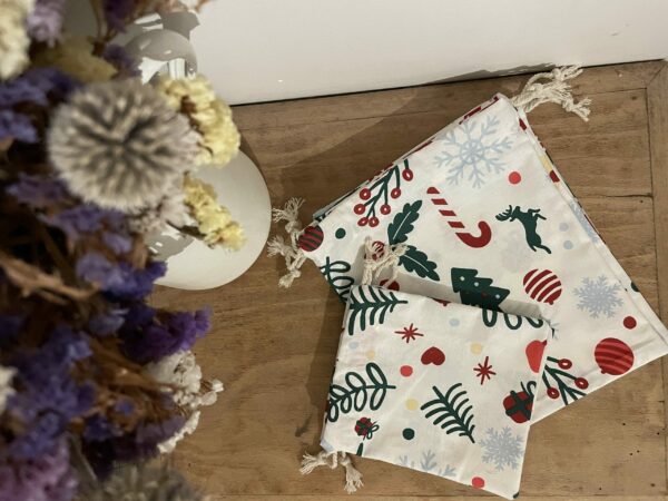 pochettes cousues main pour emballage cadeau