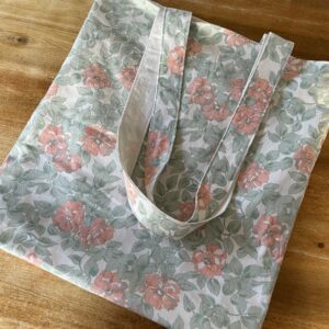 totebag pour femme ave motifs fleurs