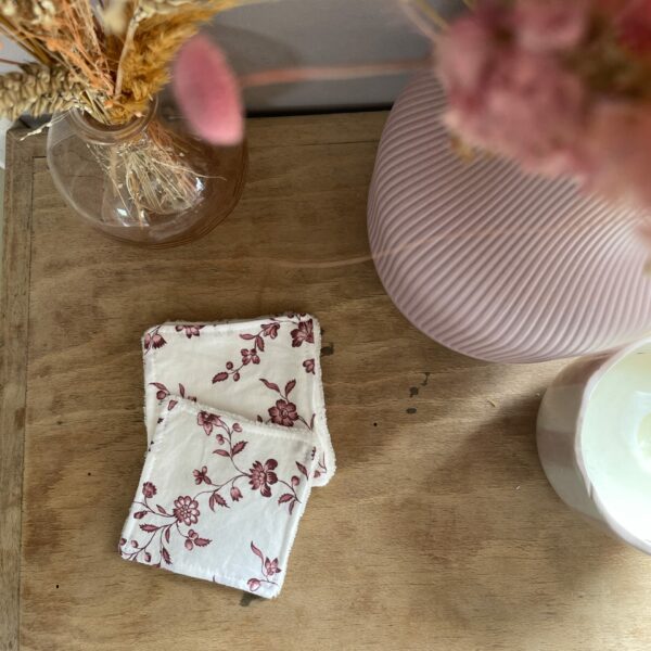 lingettes démaquillantes fleurs Fernande35
