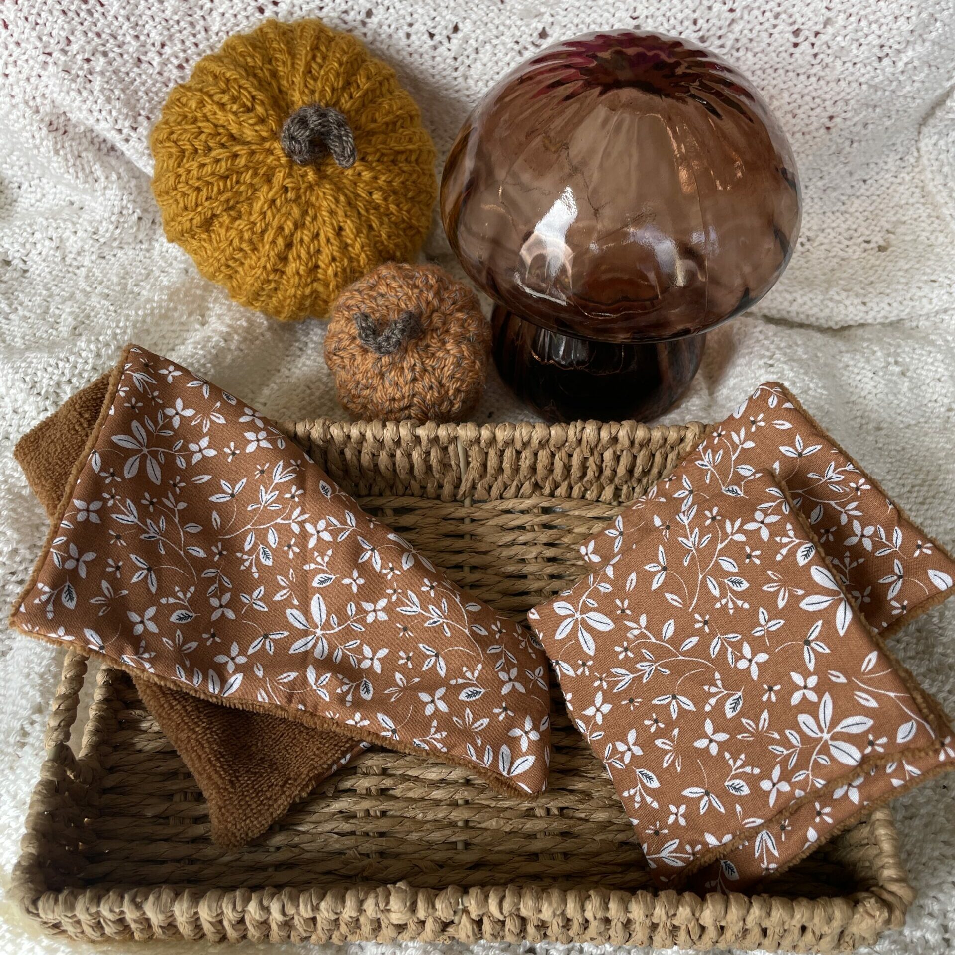 lot de serviette pour le visage plus lingettes