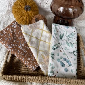 Serviette visage d'Automne