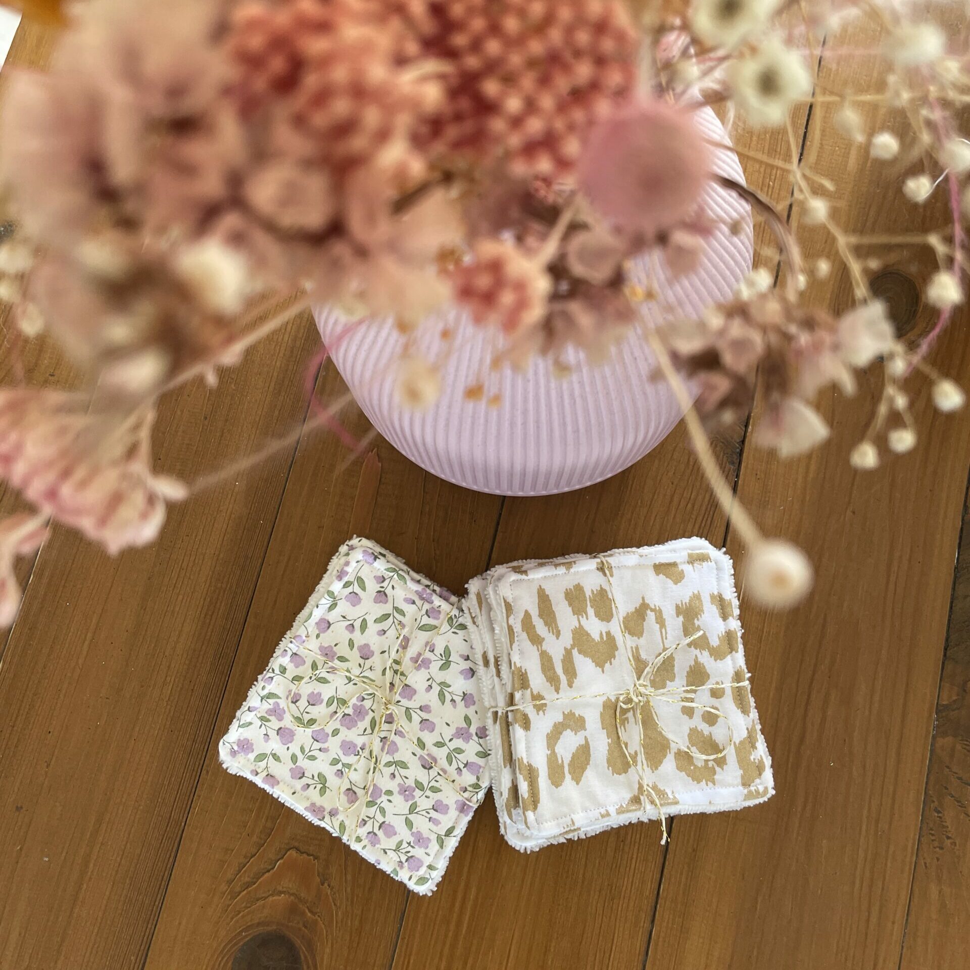 2 lots de lingettes pour le visage en graou