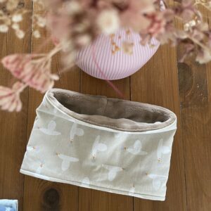 snood enfant avec motifs d'oie