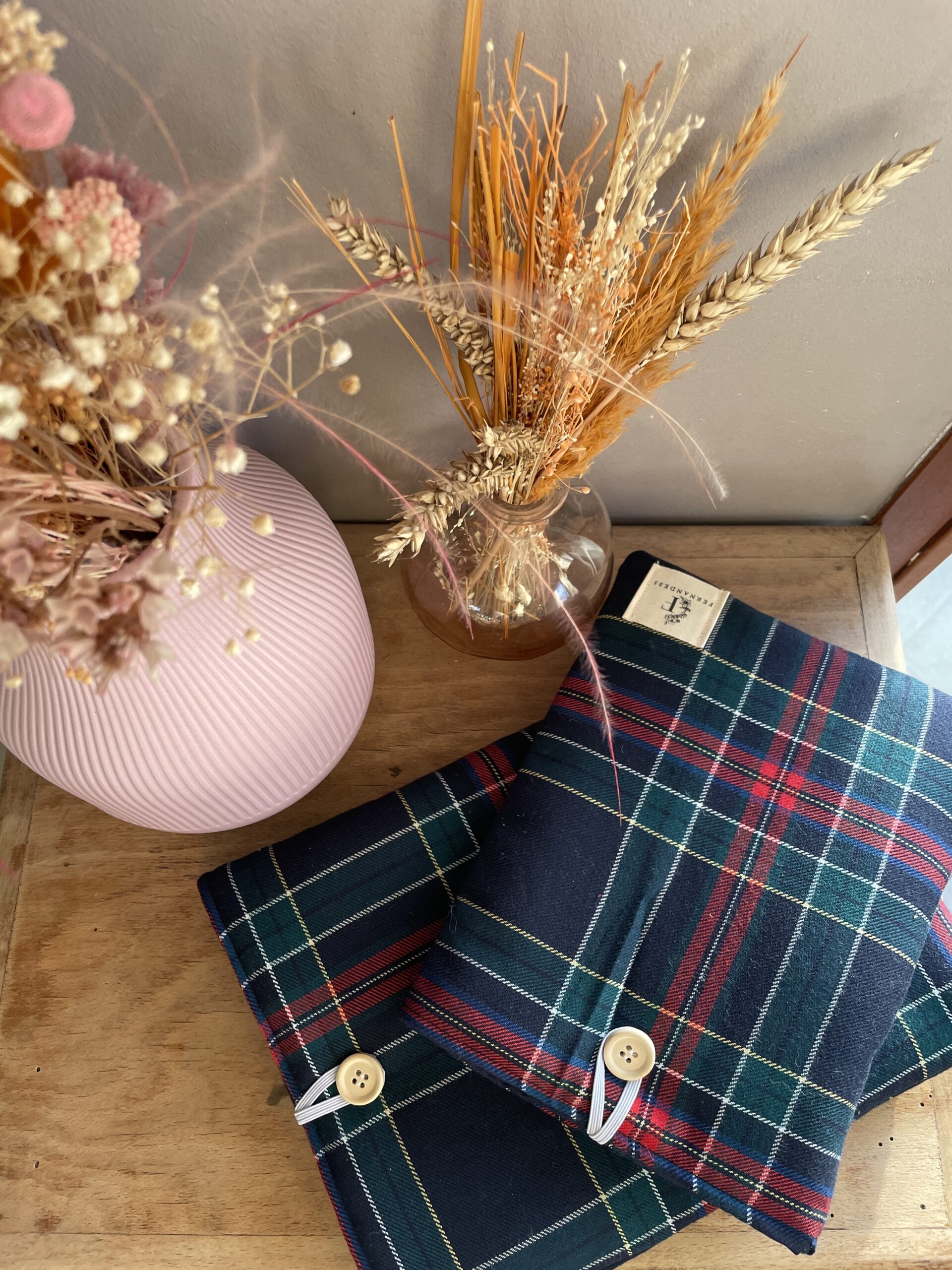 Pochette à livre upcyclé – Image 6