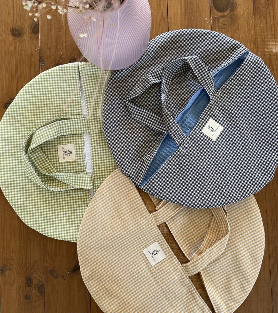 Lot de trois sacs à tarte