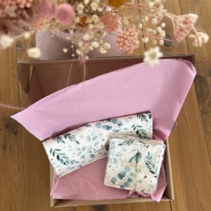 Coffret Beauté Visage – Serviette Douce & 4 Lingettes Réutilisables