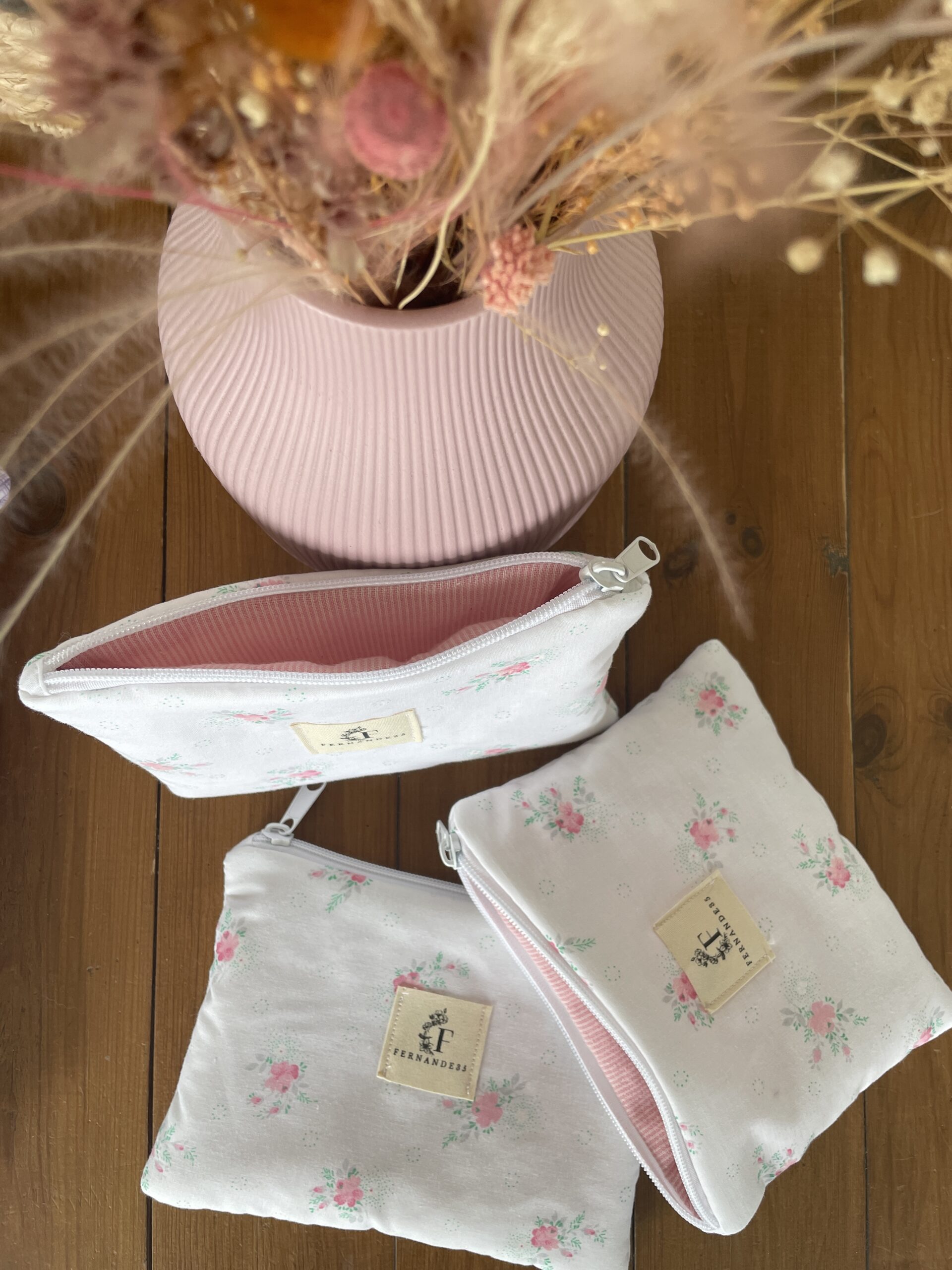 Pochette plate upcyclée